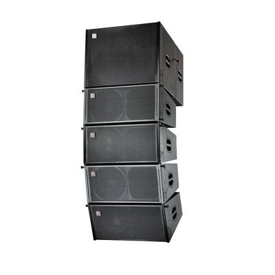 Poids léger Audio professionnel à pleine portée Array de ligne Système d'arrayage de ligne de dichotomie moyenne et petite