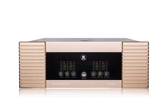 Amplificateur de puissance professionnel multifonctionnel de la série DM sans bruit de ventilateur 103 dB