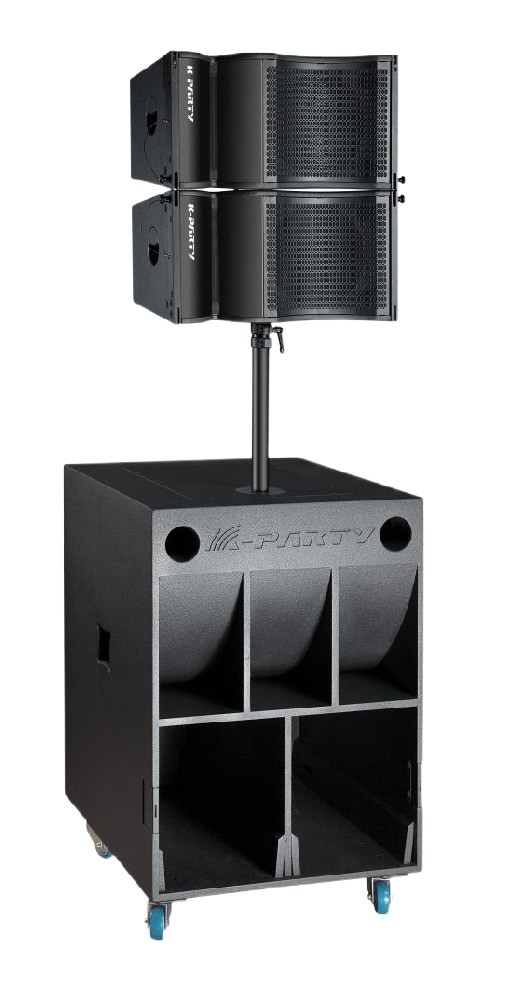 10 pouces haut-parleurs Active Line Array haut-parleurs à fréquence pleine haut-parleur ultra basse haut-parleur trois canaux V-10 / V-18